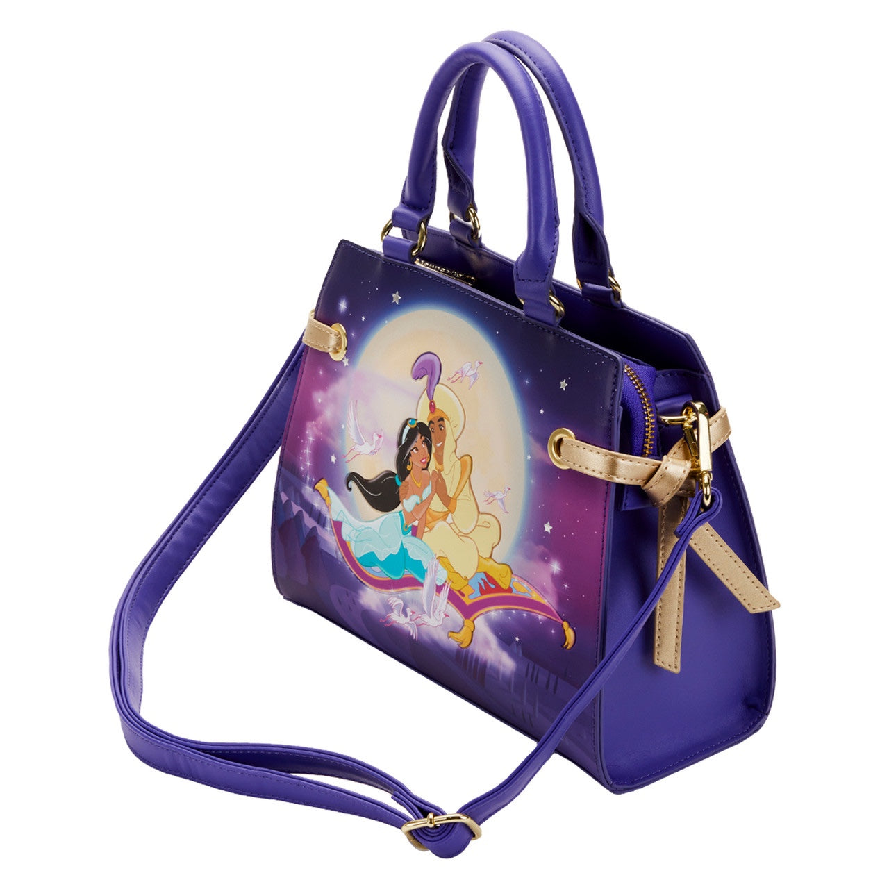 Loungefly Aladdin 30th Anniversary Crossbody Bag-zoom-3