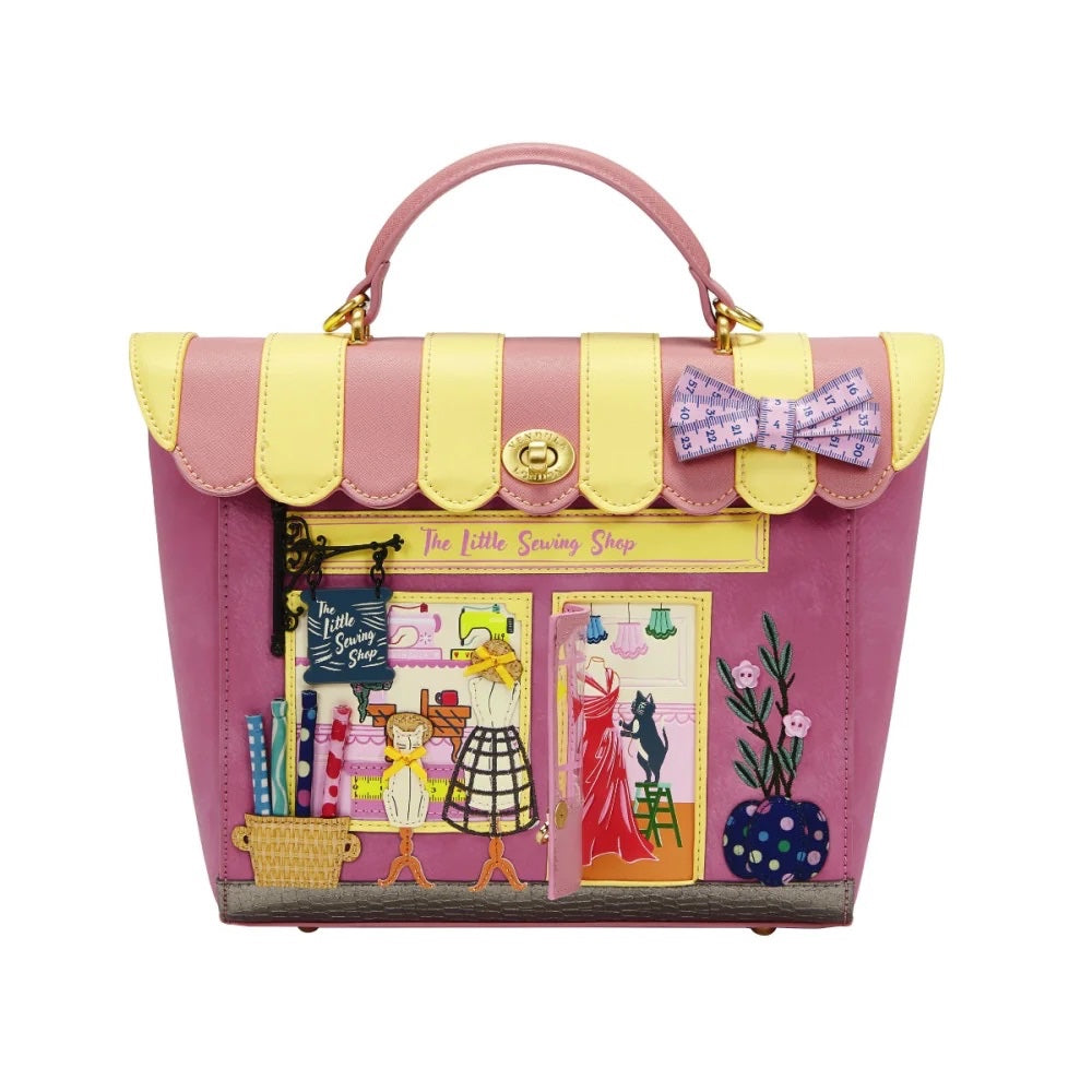 Vendula London Sewing Shop - Raspberry Edition Classic Backpack-3