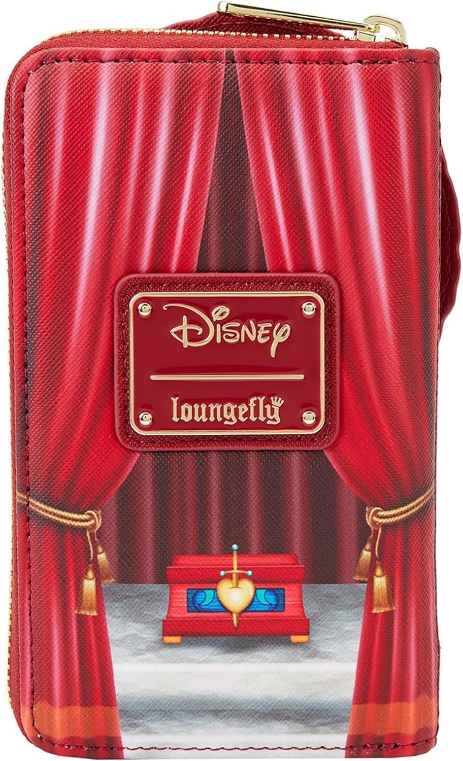 Loungefly Disney Snow White Evil Queen Throne Zip-Around Wallet