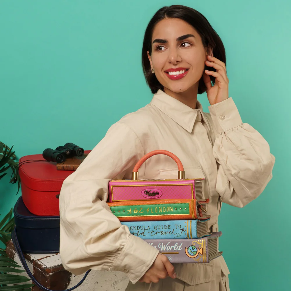 Vendula Voyage Travel Book Stack Bag-zoom-8