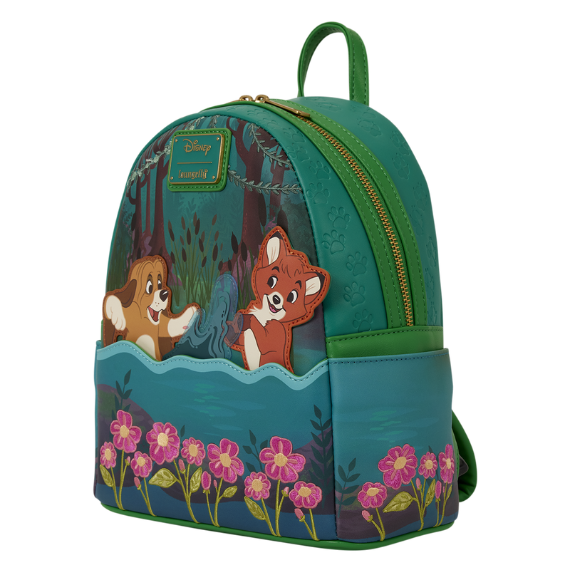 Loungefly The Fox and the Hound Tod and Copper Mini Backpack
