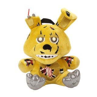 plush BP Five nights at Freddys Springtrap plush mini backpack with glow in the dark details-1