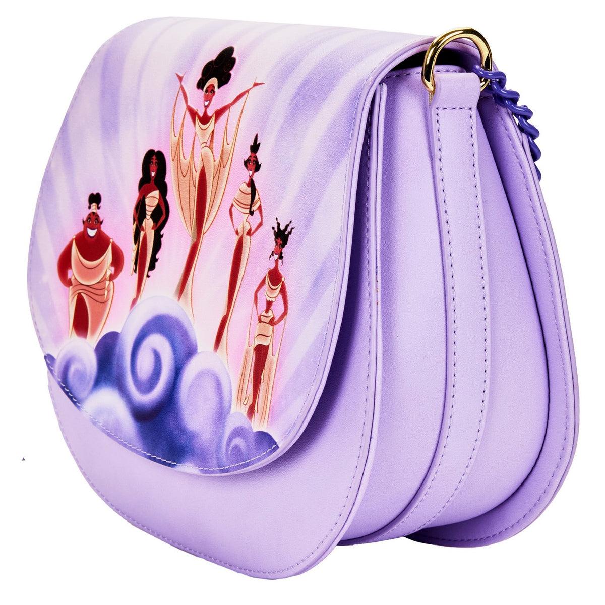 Loungefly Disney Hercules Muses Clouds Crossbody Bag-4