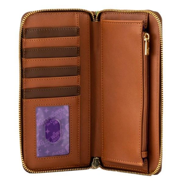 Loungefly Willy Wonka and the Chocolate Factory 50th Anniversary Zip-Around Wallet-zoom-3