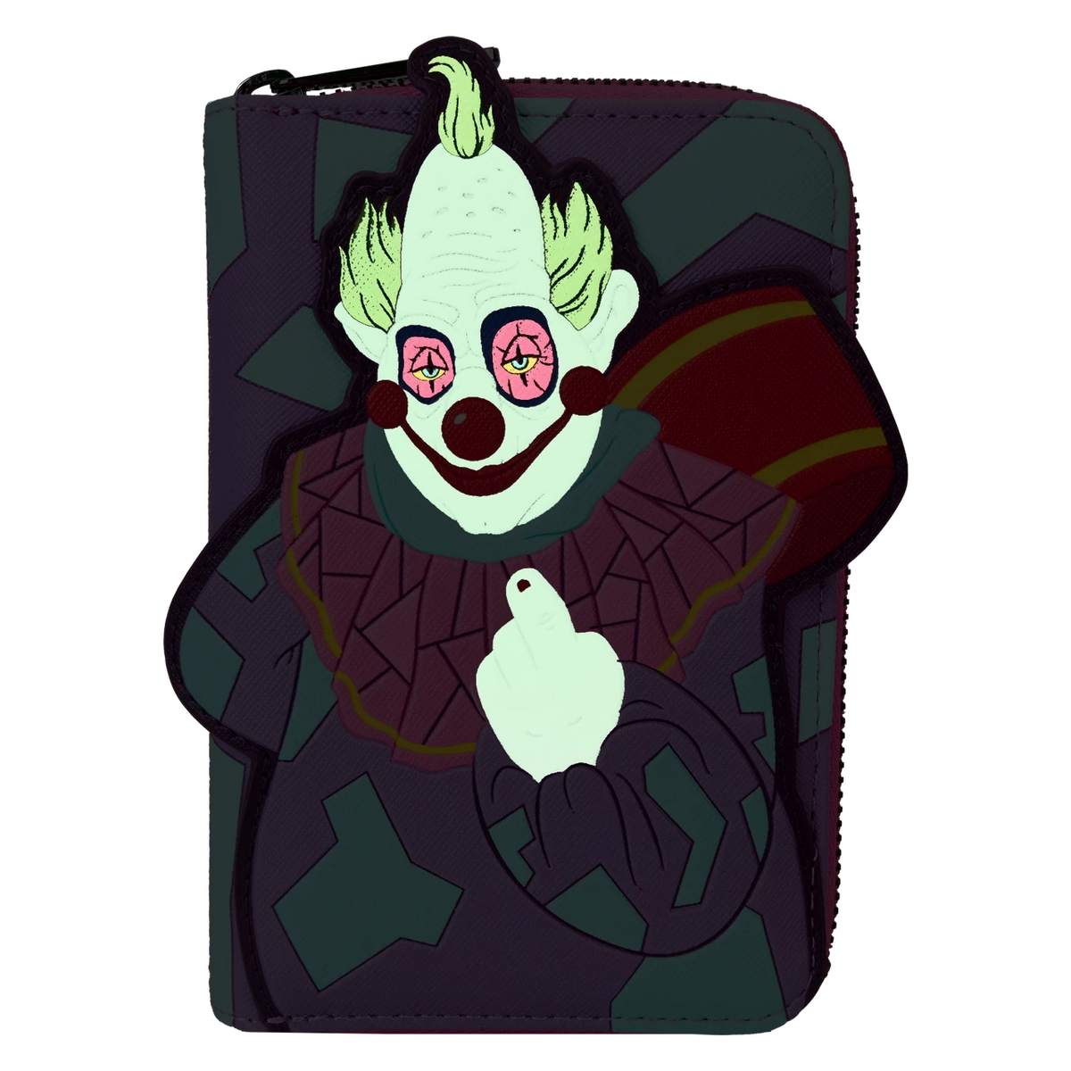 Loungefly MGM Killer Klowns From Outer Space Jumbo Cosplay Zip-Around Wallet-2