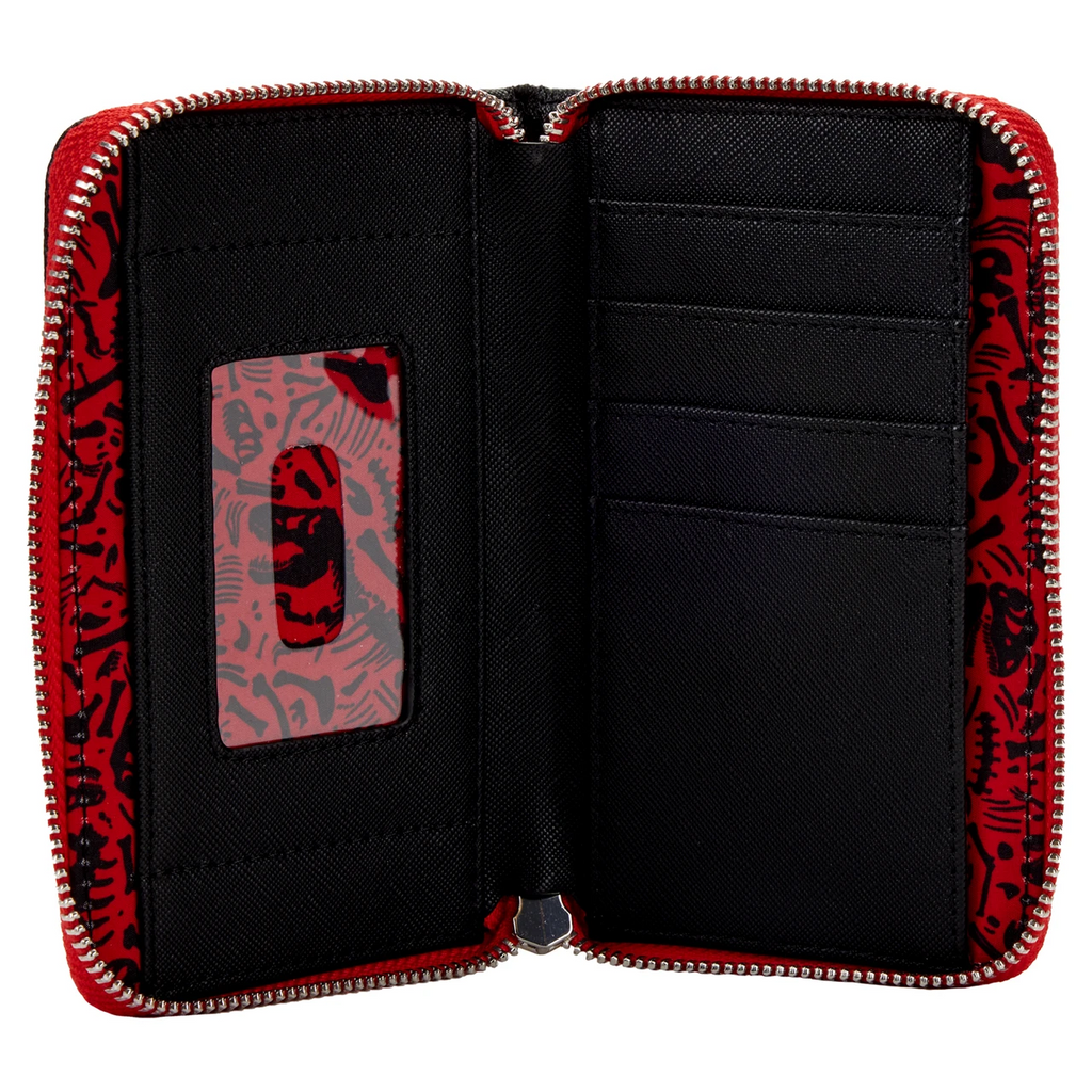 Loungefly Jurassic Park Logo Zip Around Wallet