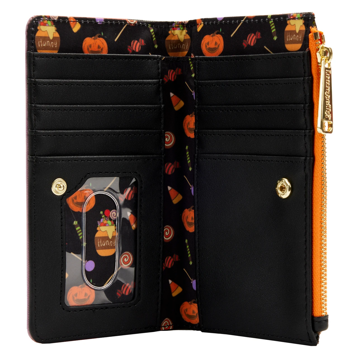 Loungefly Disney Winnie The Pooh Halloween Group Trick Or Treat Flap Wallet-zoom-5