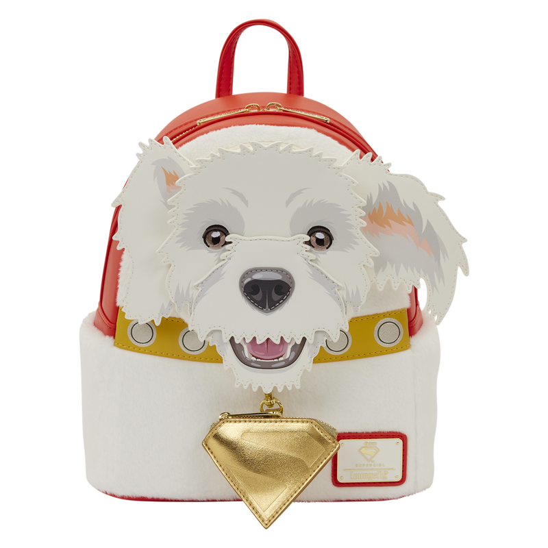 Loungefly Supergirl Krypto Cosplay Mini Backpack-zoom-6
