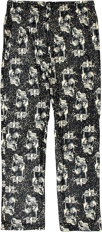 Star Wars Men's Chewbacca Blasting Out of Trouble Sleep Lounge Pajama Pants-3