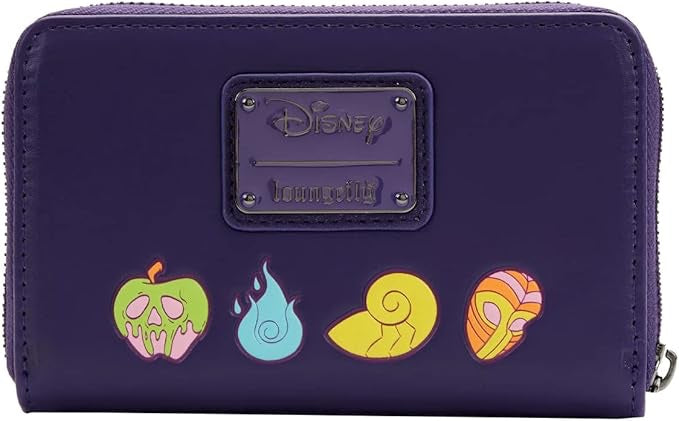 Loungefly Disney Villains In the Dark Zip-Around Wallet-3