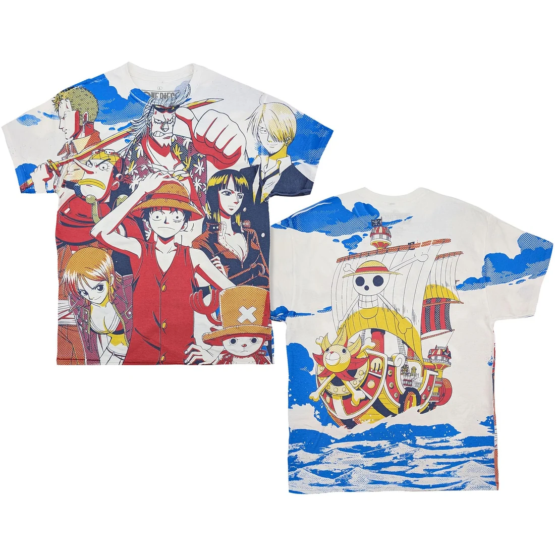One Piece Straw Hat Crew All-Over Print T-Shirt-zoom-1