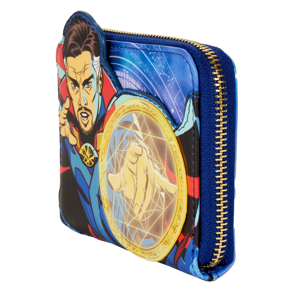 Loungefly Marvel Dr. Strange Glow in the Dark Zip-Around Wallet-2
