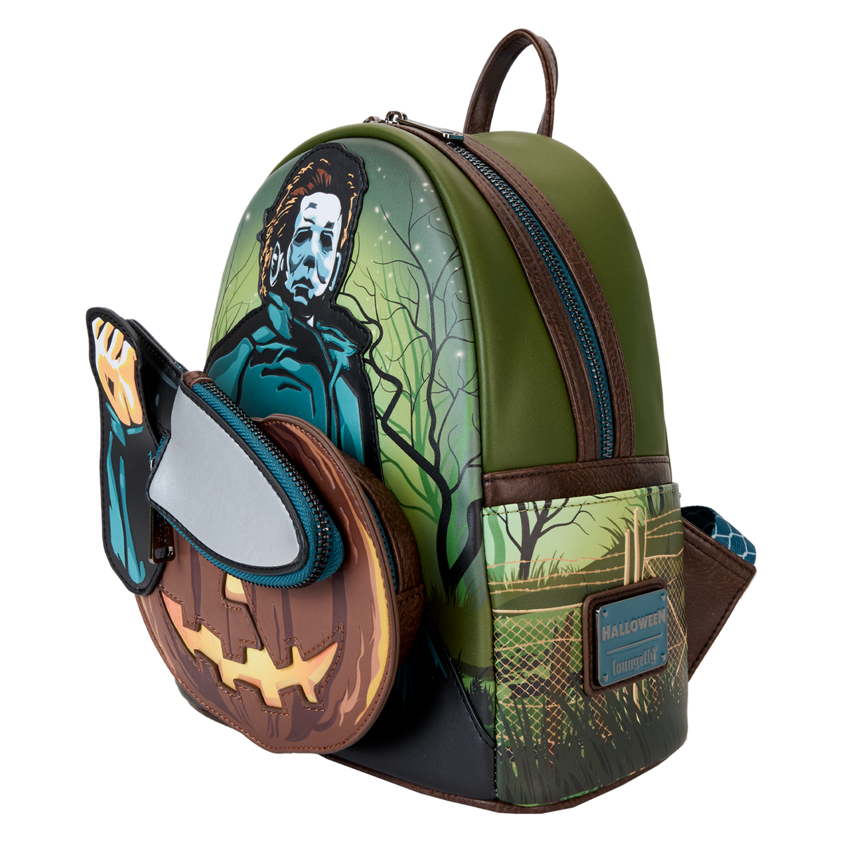 Loungefly Halloween Michael Myers Glow in the Dark Mini Backpack-zoom-4