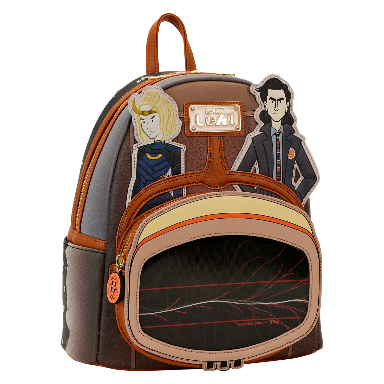 Loungefly Marvel Loki TVA Lenticular Multiverse Mini Backpack-zoom-4