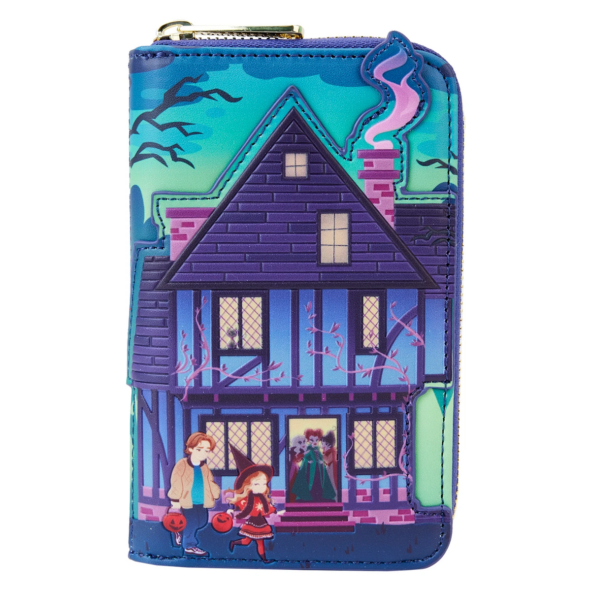 Loungefly Disney Hocus Pocus Sanderson Sisters House Zip-Around Wallet
