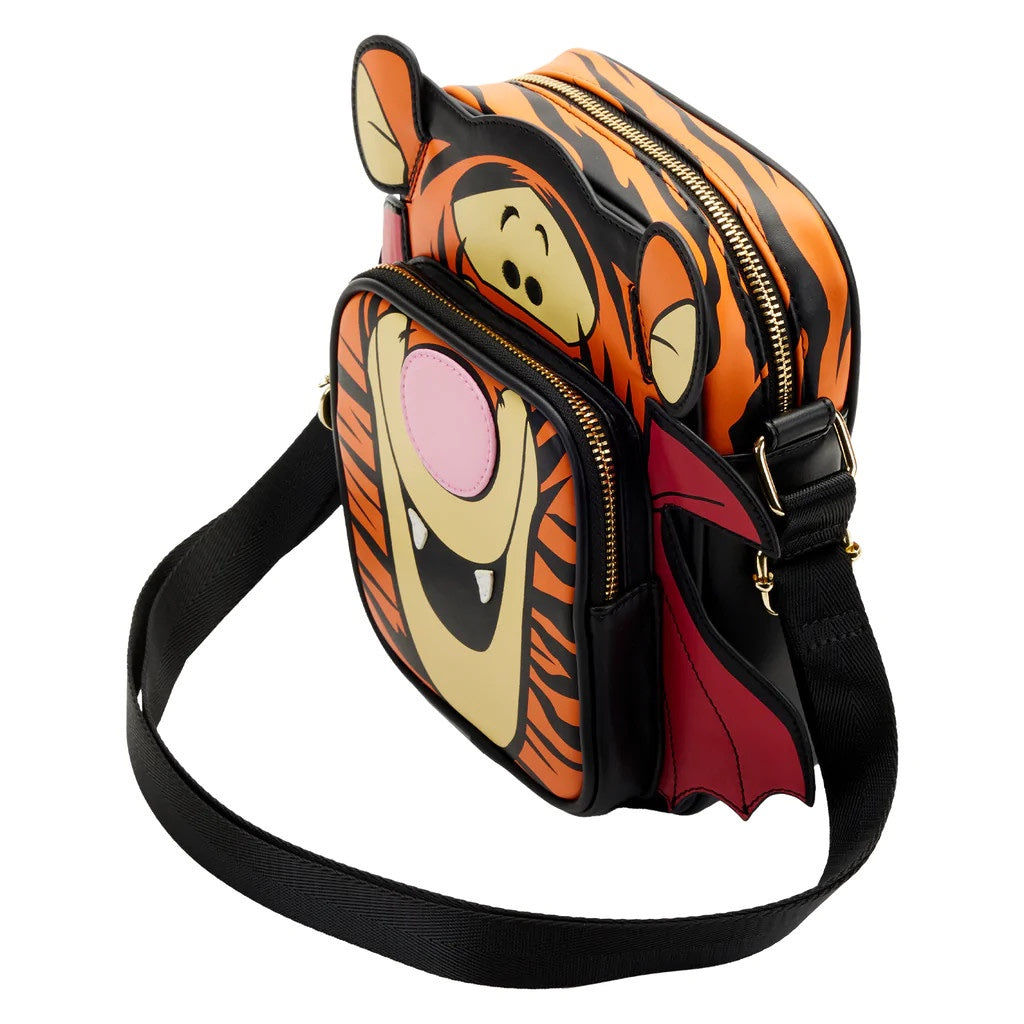 Loungefly Disney Winnie The Pooh Tigger Halloween Cosplay Passport Crossbody Bag-zoom-3