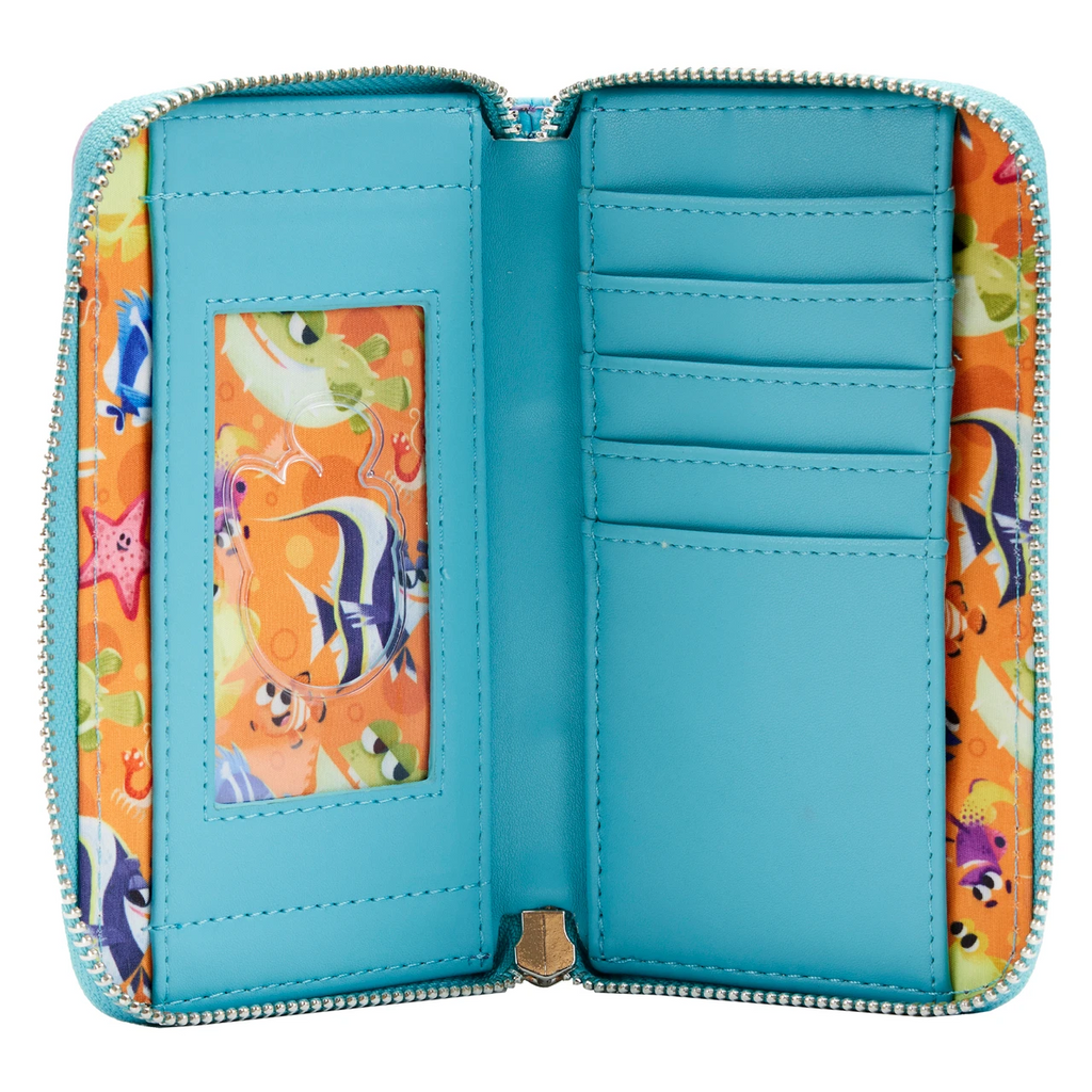 Loungefly Pixar Moments Finding Nemo Tank Zip-Around Wallet