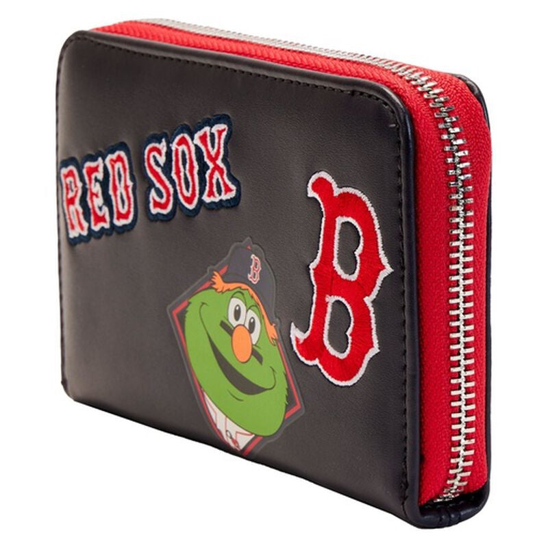 Loungefly MLB Boston Red Sox Patches Zip-Around Wallet-zoom-2