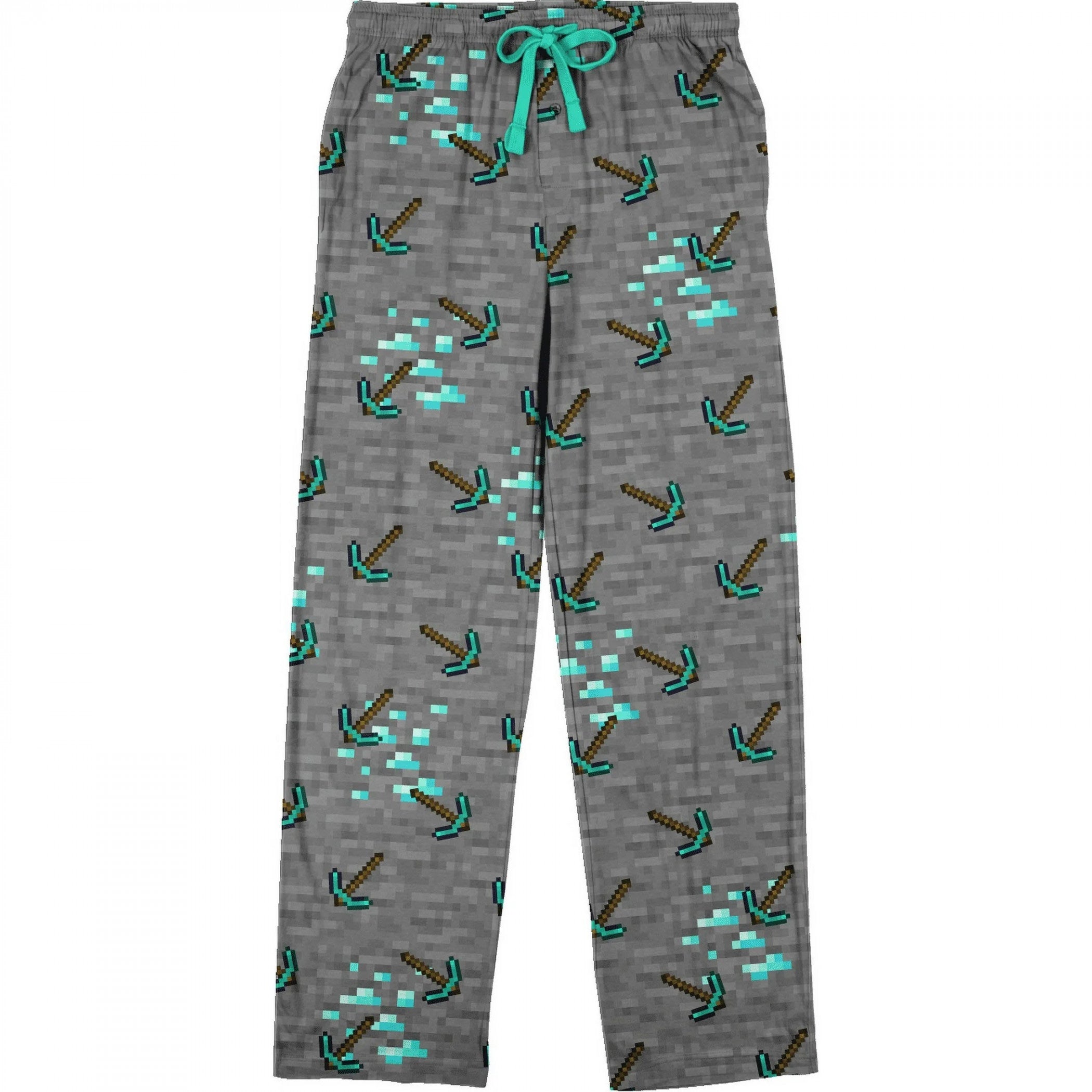 Minecraft Mining Diamonds Mens Sleep Pants