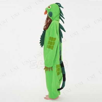 Green Iguana Kigurumi for Adults