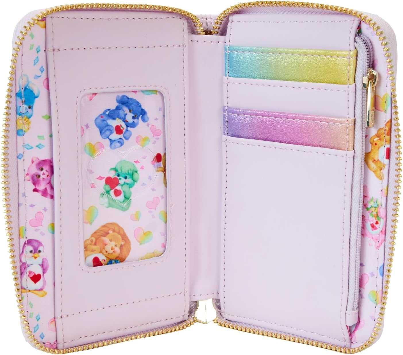 Loungefly Care Bears Cousins Forest Fun Zip-Around Wallet