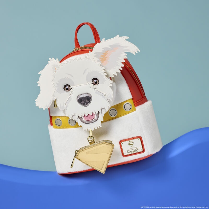 Loungefly Supergirl Krypto Cosplay Mini Backpack-7