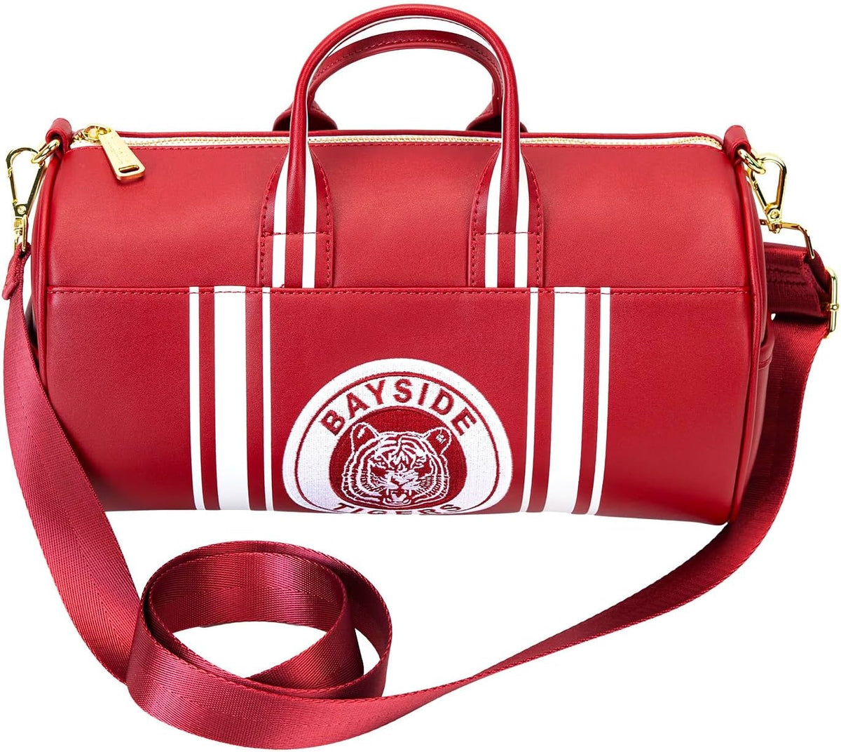 Loungefly universal saved by the bell bayside tigers duffle bag-zoom-7