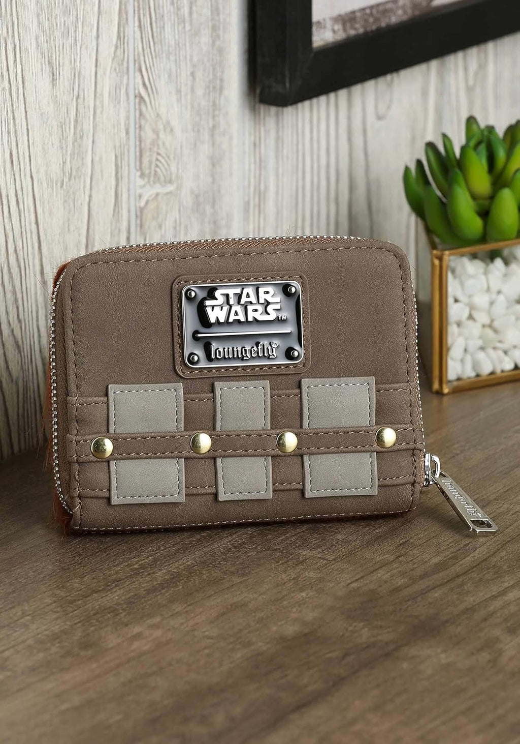 Loungefly Star Wars Chewbacca Cosplay Zip Around Wallet