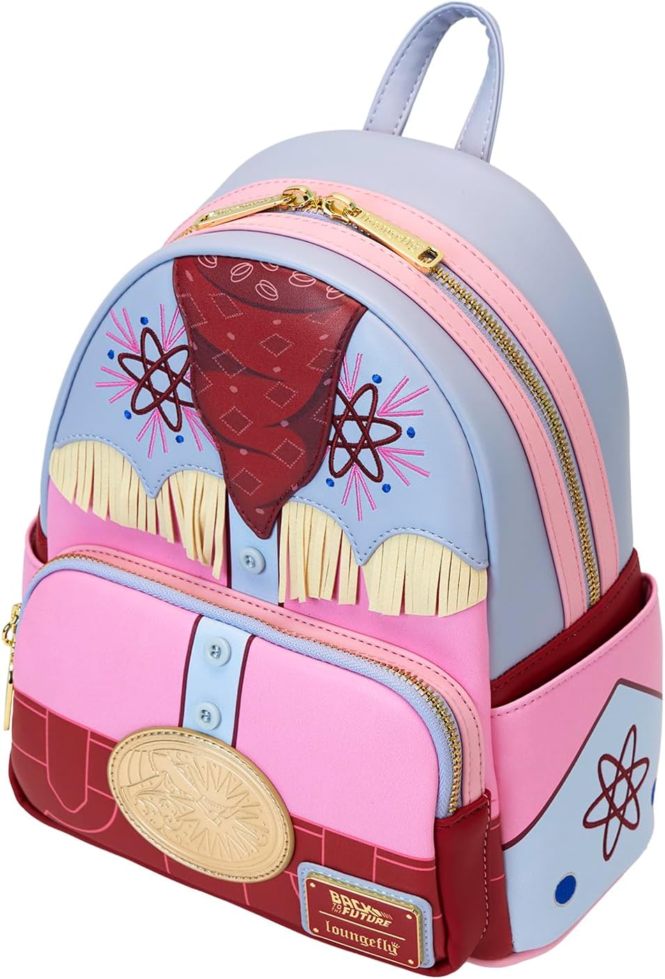 Loungefly Universal Back To The Future 40th Anniversary Marty McFly Western Cosplay Mini Backpack-zoom-4