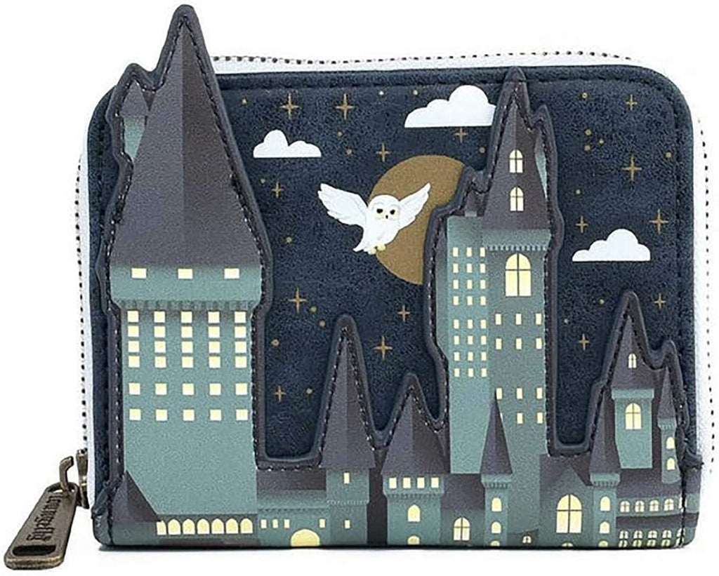 Loungefly Harry Potter Hogwarts Castle Hedwig Faux Leather Wallet