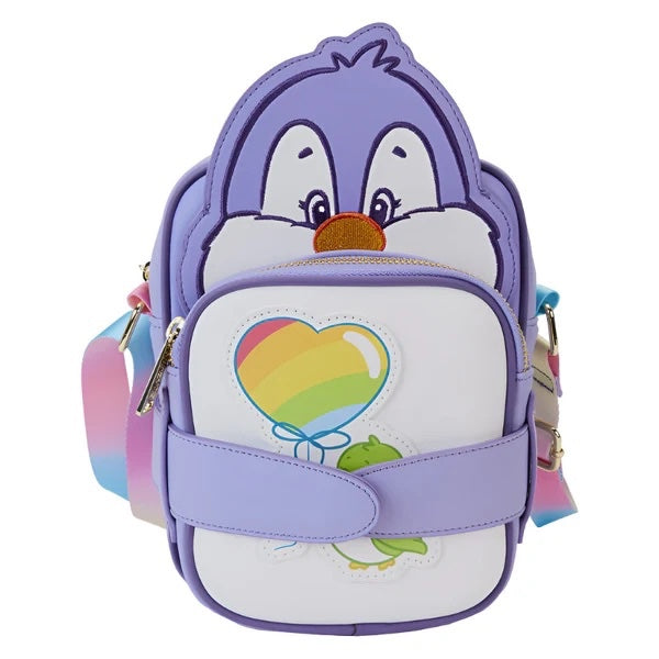 Loungefly Care Bear Cousins Cozy Heart Penguin Crossbuddies® Cosplay Crossbody Bag with Coin Bag