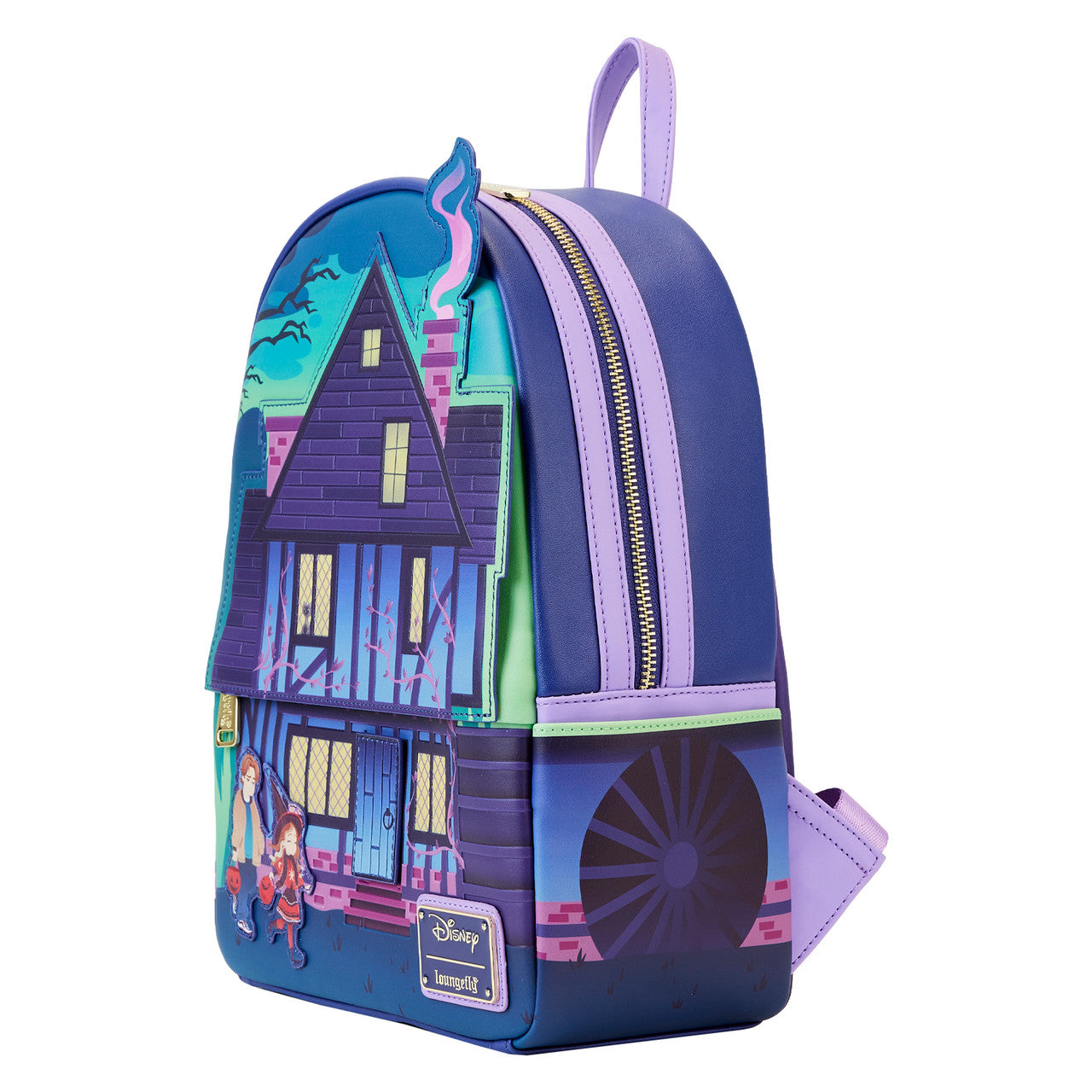 Loungefly Hocus Pocus Sanderson Sisters House Mini Backpack-3