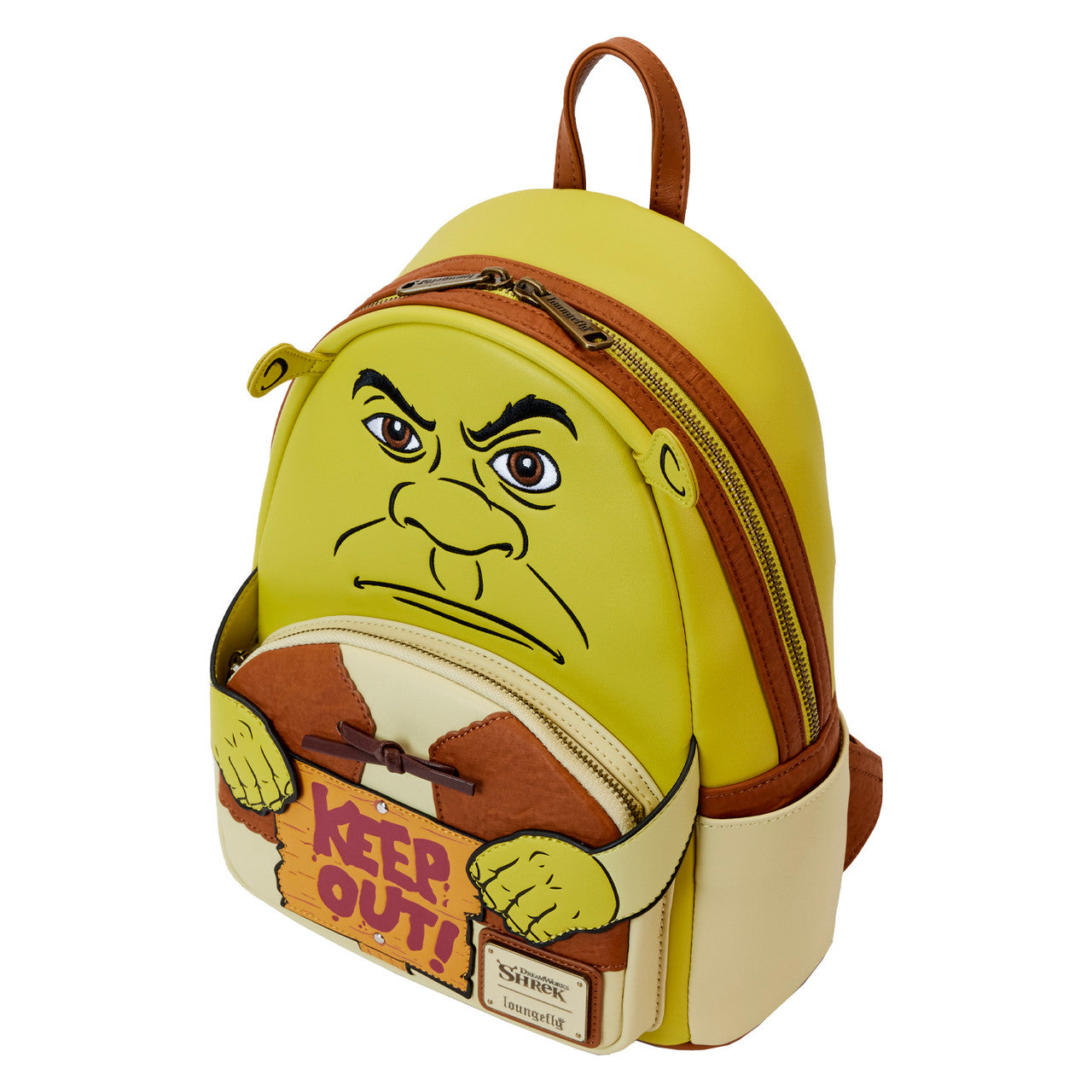 Loungefly Shrek Keep Out Cosplay Mini Backpack