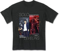 T Shirt Solo Leveling Sung Jinwoo and Igris stand art BLK