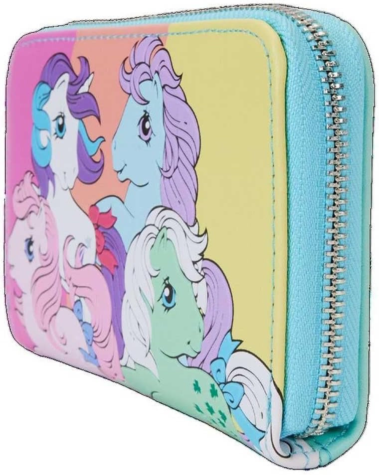 Loungefly Hasbro My Little Pony Color Block Zip-Around Wallet-3