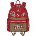 Loungefly NFL San Francisco 49ers Patches Mini Backpack