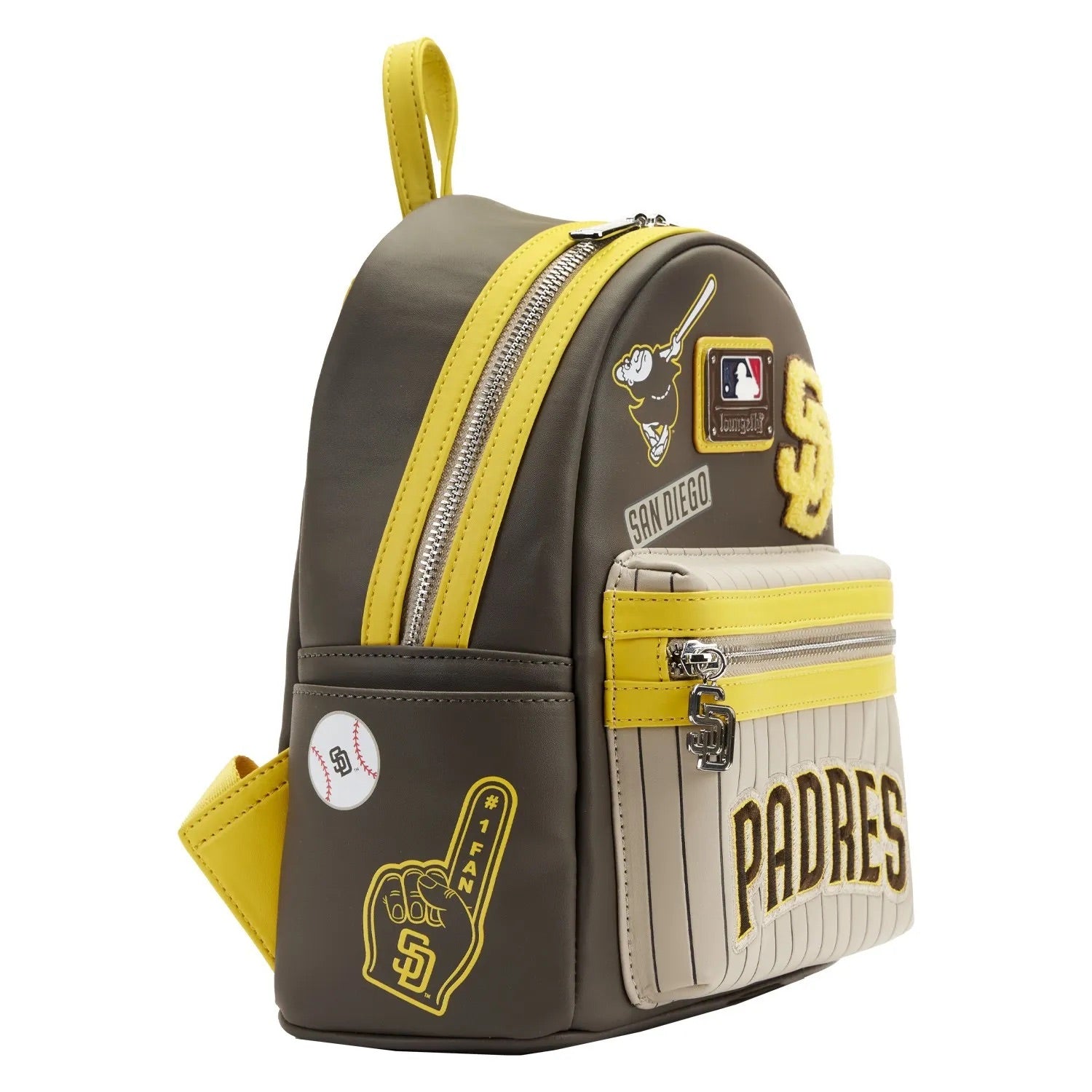 Loungefly MLB San Diego Padres Patches Mini Backpack