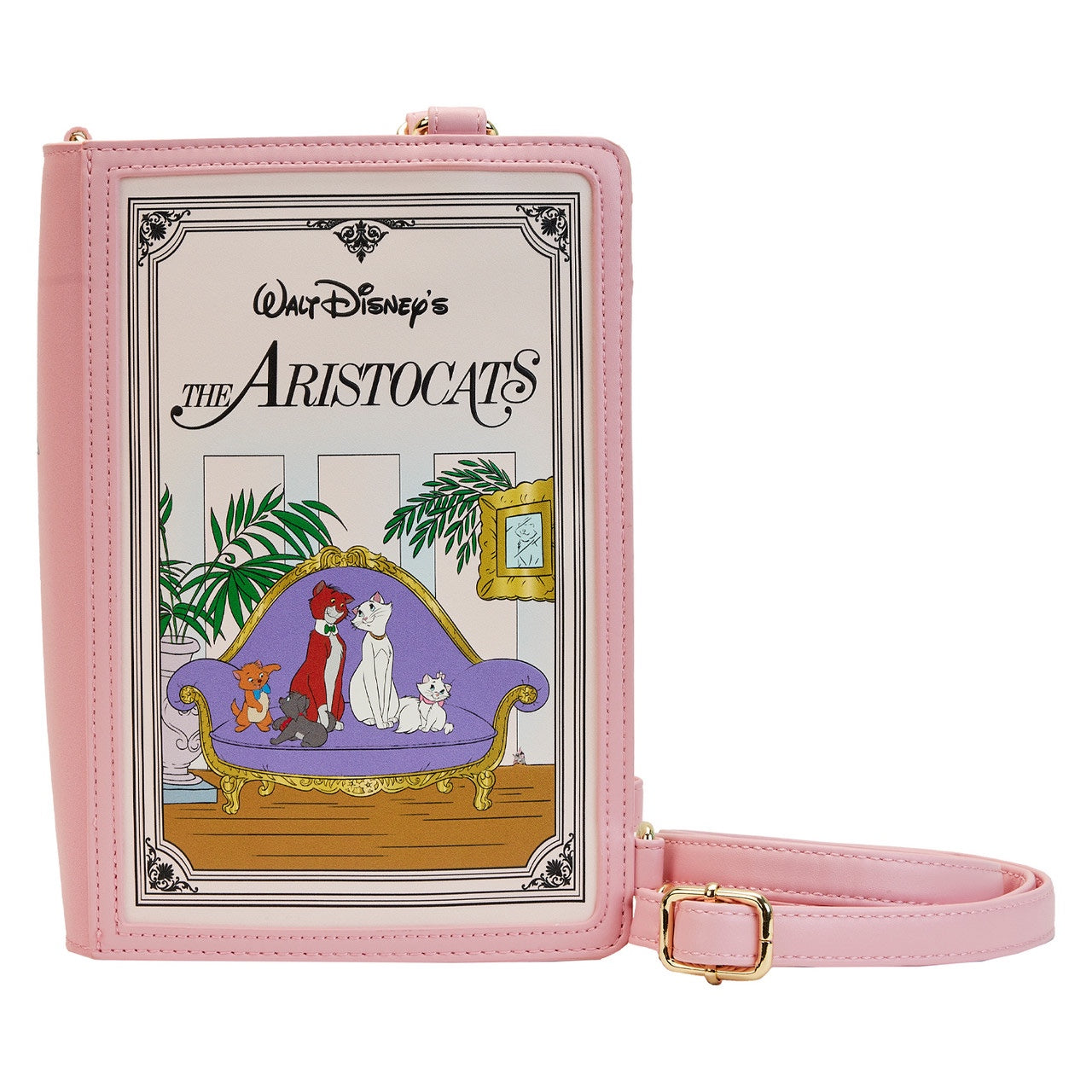 Loungefly Disney The Aristocats Classic Book Convertible Backpack Crossbody Bag-1