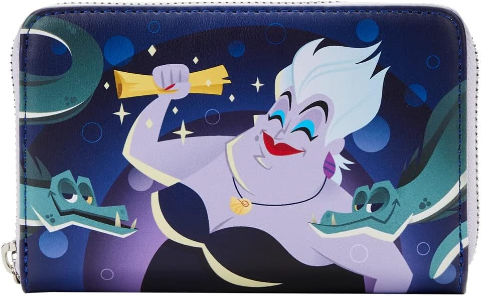 Loungefly Disney The Little Mermaid Ursula Lair Zip-Around Wallet-zoom-1