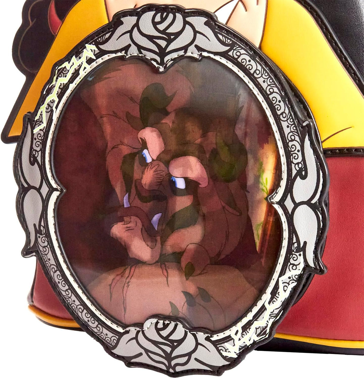 Loungefly Disney Beauty and the Beast Gaston Villains Scene Mini Backpack-zoom-4