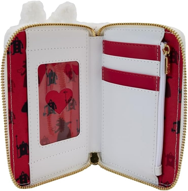 Loungefly Disney Alice in Wonderland White Rabbit Cosplay Zip-Around Wallet-zoom-4