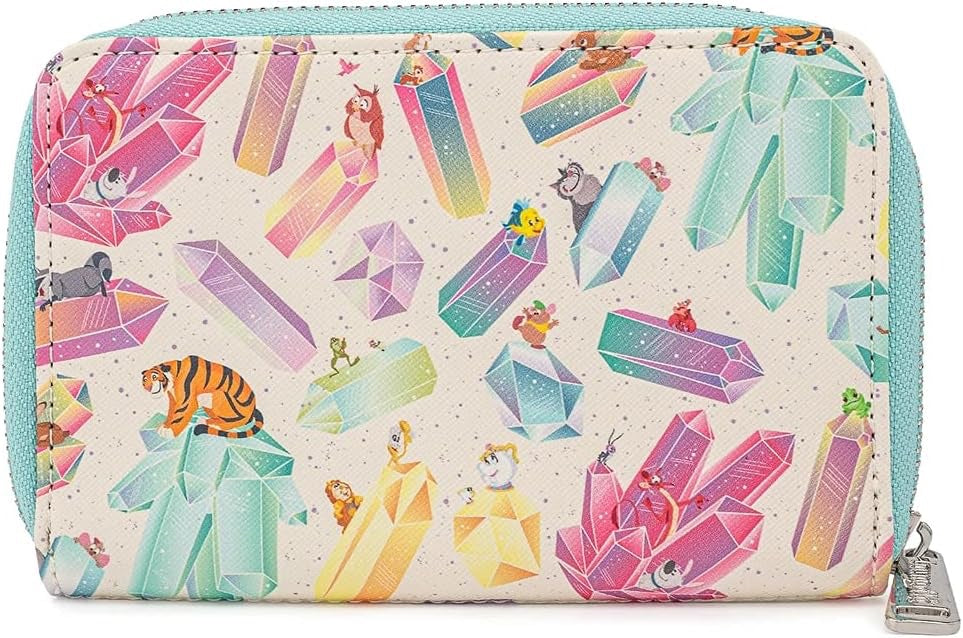 Loungefly Disney Sidekicks Crystal Zip-Around Wallet