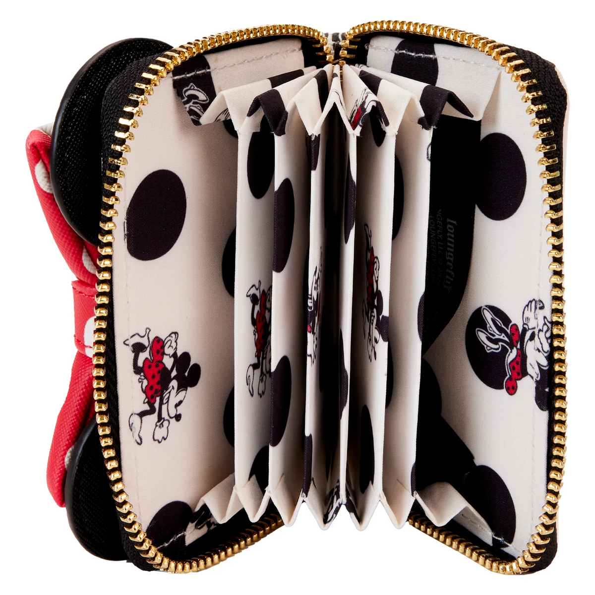 Loungefly Disney Minnie Rocks the Dots Accordion Card Holder-zoom-2