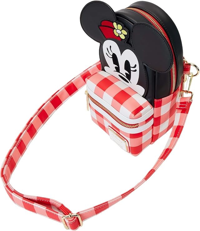 Loungefly Disney Minnie Mouse Cup Holder Crossbody-zoom-6