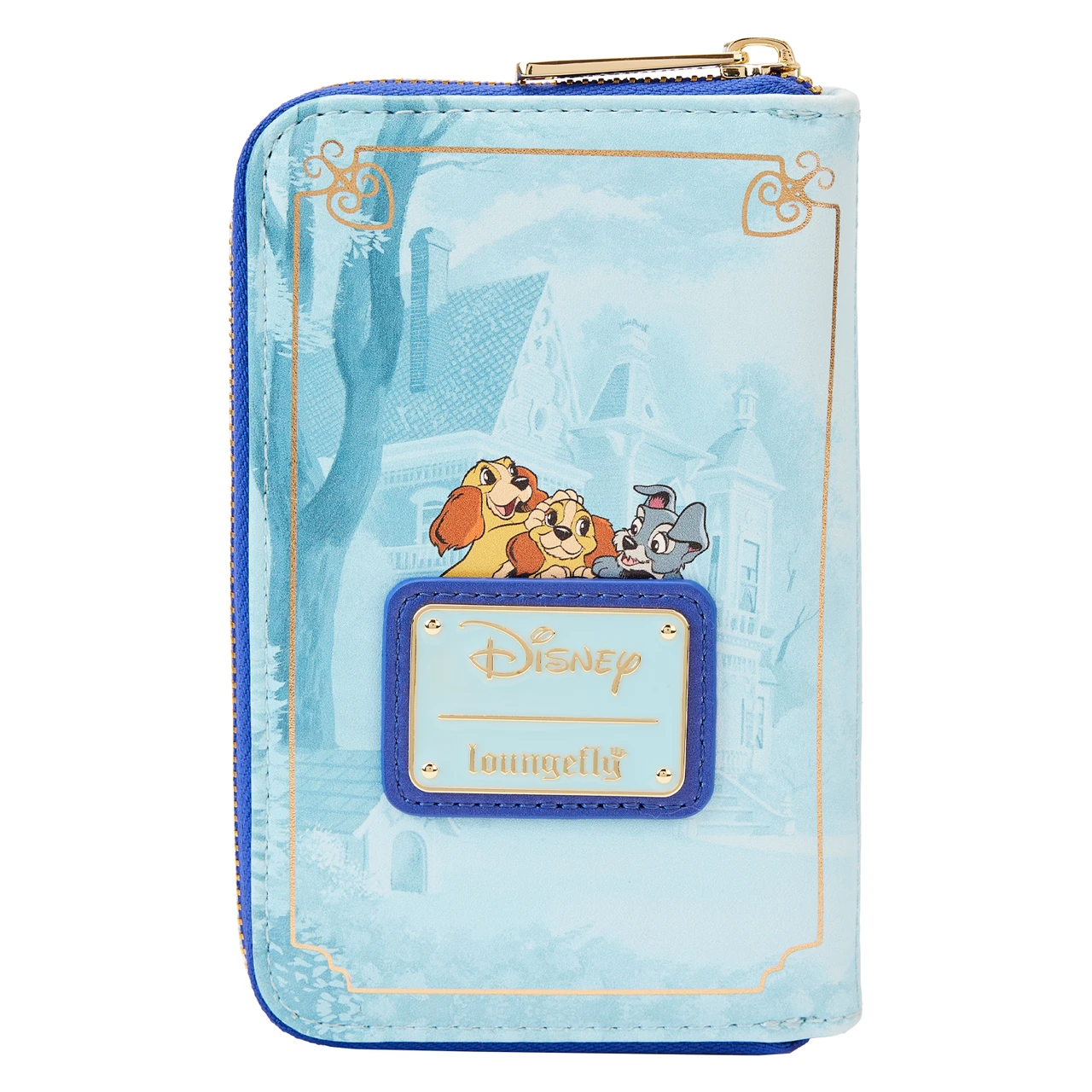 Loungefly Disney Lady and the Tramp Classic Book Zip Around Wallet-3