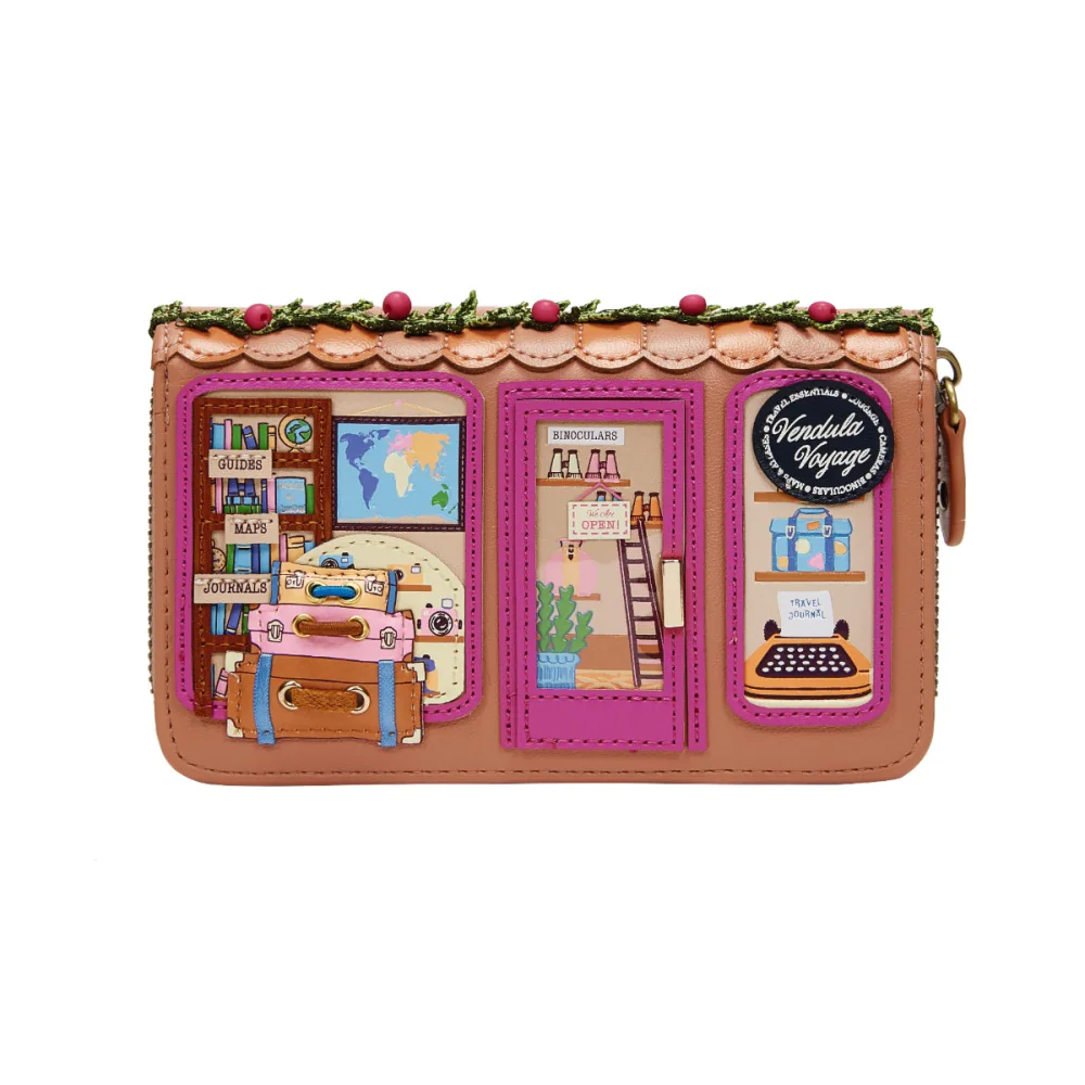 Vendula London Vendula Voyage Medium Ziparound Wallet