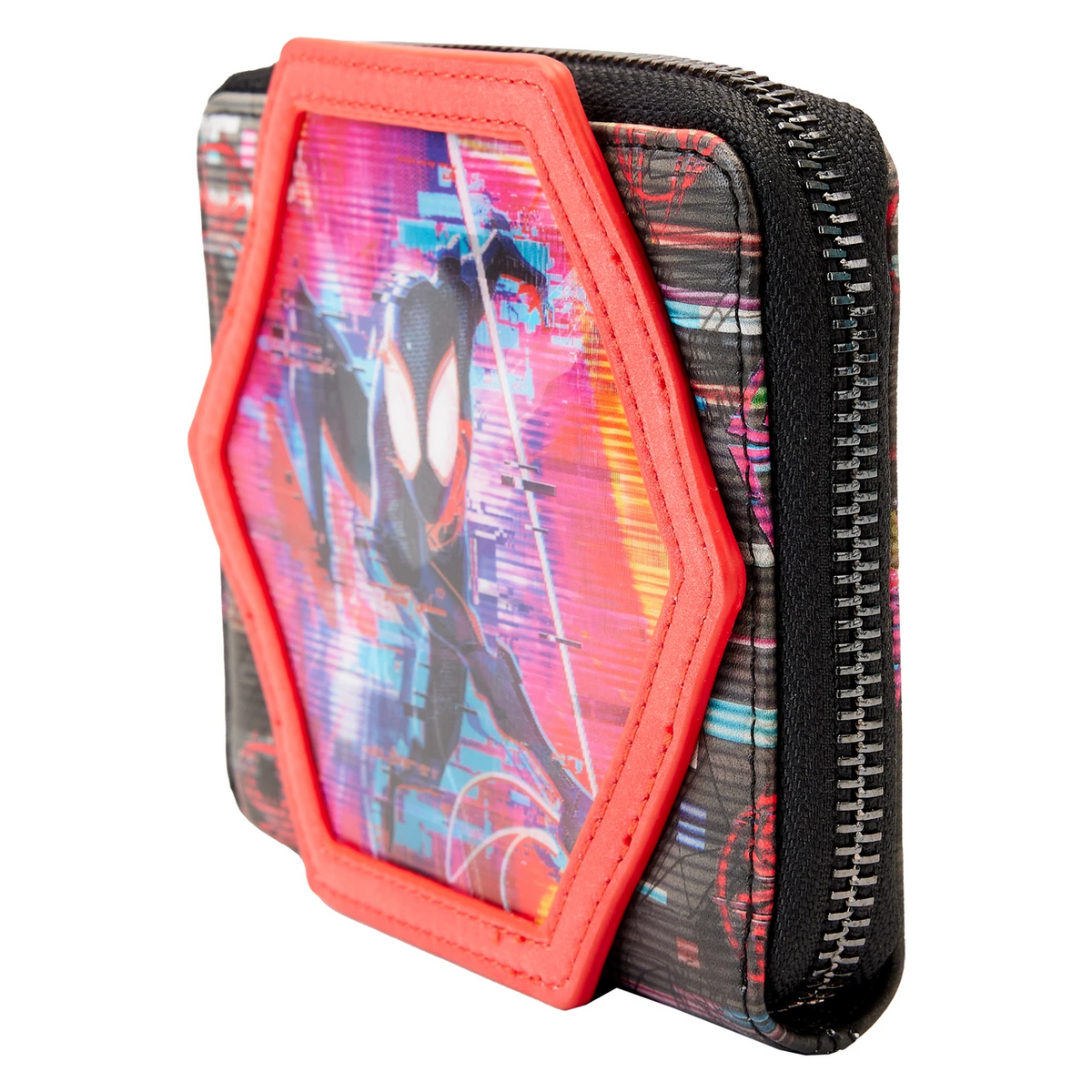 Loungefly Marvel Across the Spiderverse Lenticular Zip-Around Wallet-3