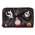 Loungefly Disney Nightmare Before Christmas Tree Lights Zip-Around Wallet