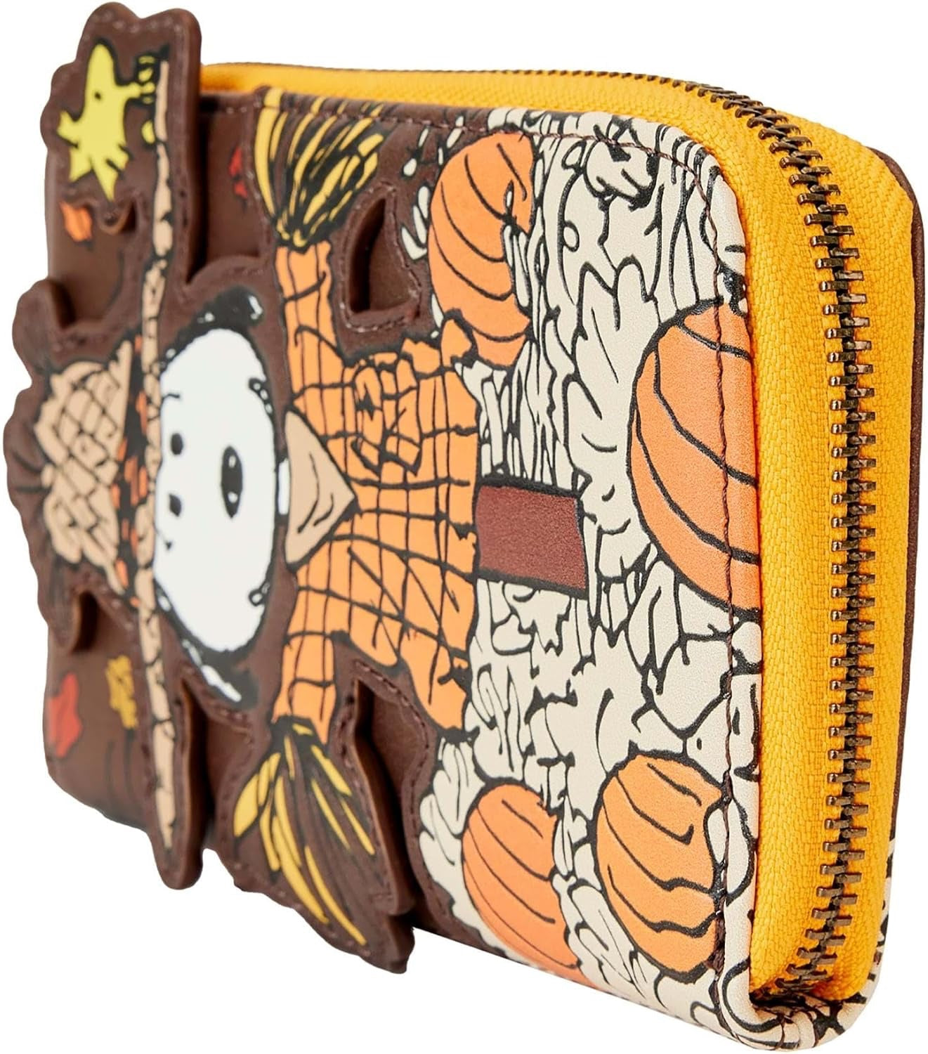 Loungefly Peanuts Snoopy Scarecrow Zip-Around Wallet