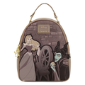 Loungefly Disney Sleeping Beauty & Maleficent Spinning Wheel Mini Backpack